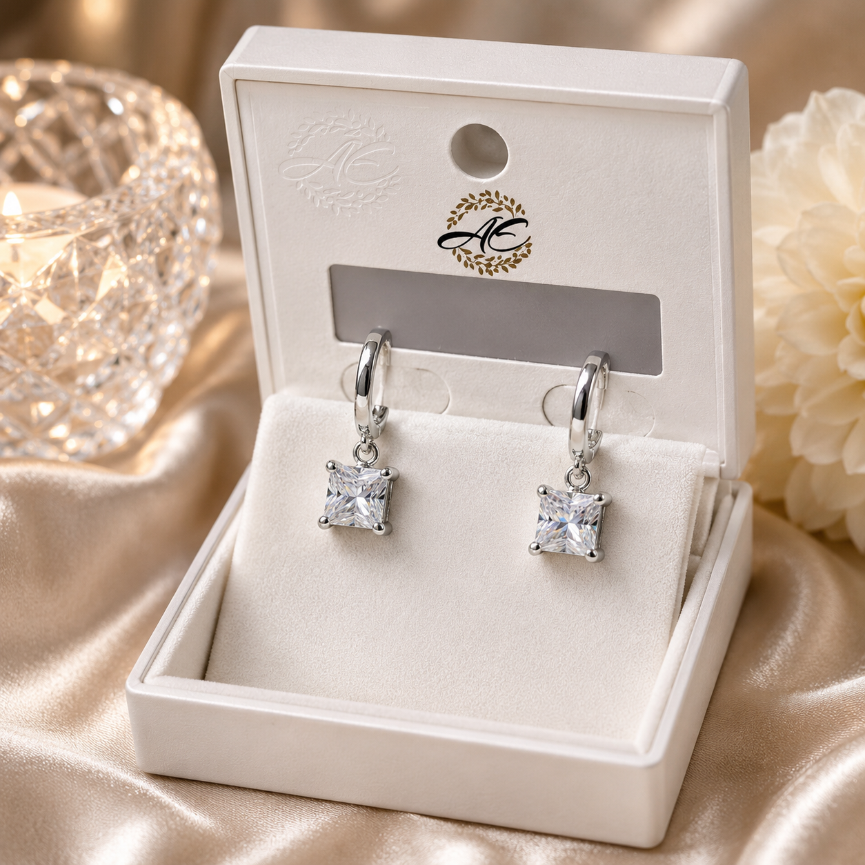 Silver Plated stud Earrings for Women