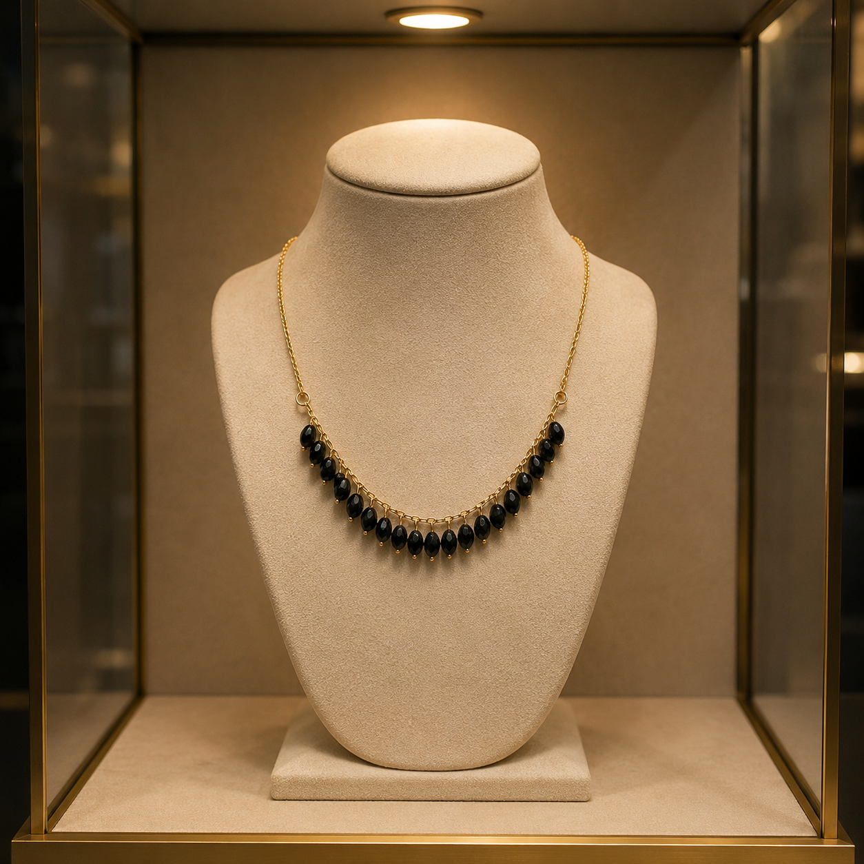 black Choker Necklace for Women