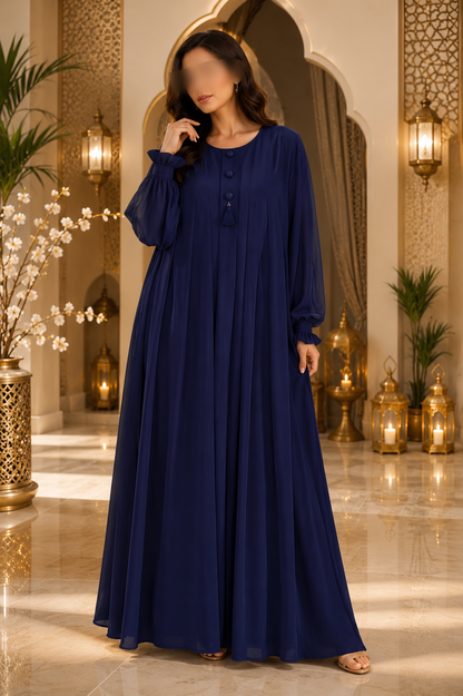 Premium Korean Georgette Double Layer Abaya for Women