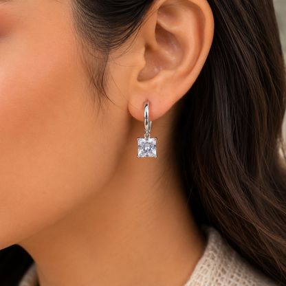 Silver Plated stud Earrings for Women