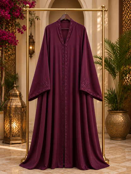 Premium Korean Nida Fabric Modest Abaya for Women